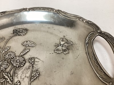 Lot 2625 - German ‘Frieling Zinn’ pewter plate