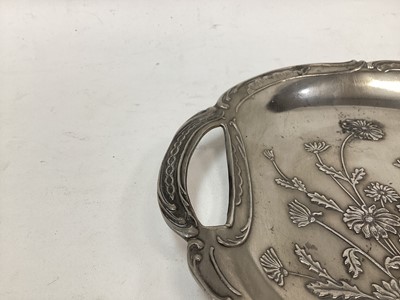 Lot 2625 - German ‘Frieling Zinn’ pewter plate