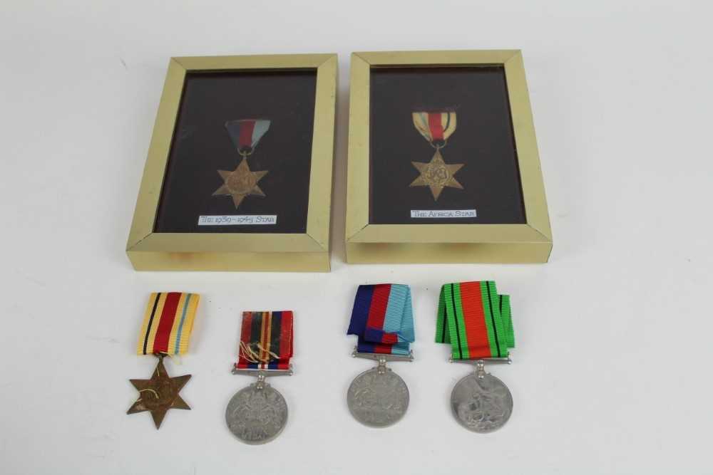Lot 750 - Second World War 1939 - 1945 Star and Africa