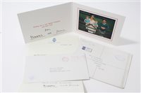 Lot 140 - TRH The Prince and Princess of Wales - signed...