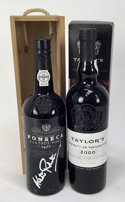 Lot 58 - Port - two bottles, Fonseca 1985 and Taylor's 2000, both boxed
