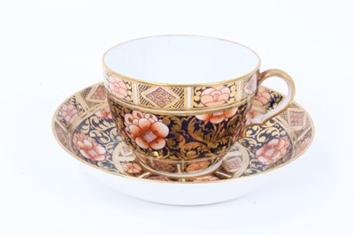 Lot 198 - Regency Spode Imari pattern teacup and saucer, circa 1815