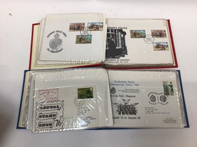 Lot 1449 - Collection of stamps GB and world selection including first day covers and hand stamps and England winners sheet.