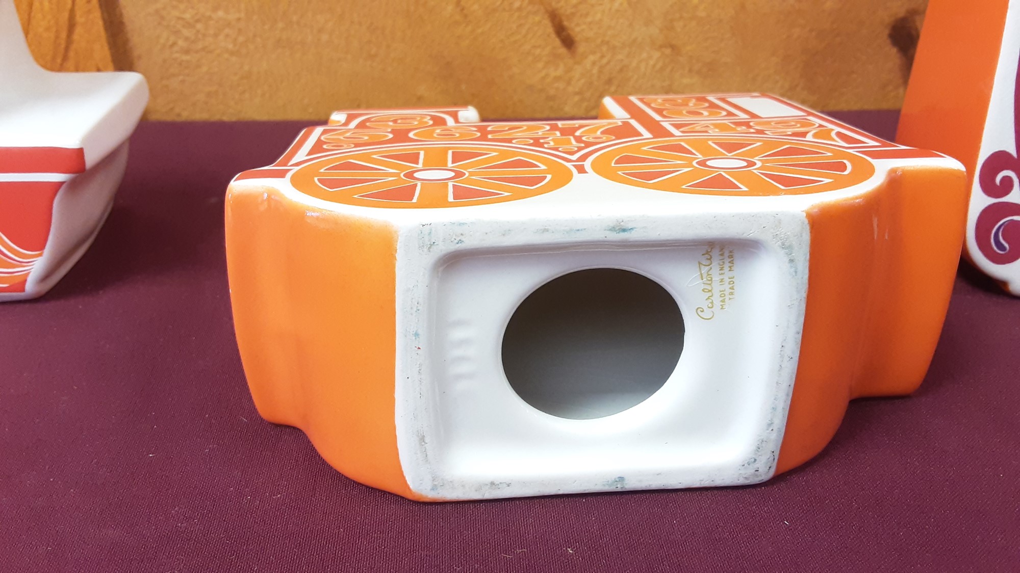 Lot 1158 Three Carlton ware novelty money boxes