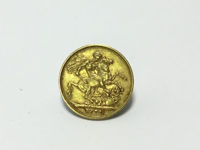Lot 504 - G.B. - Gold Sovereign Victoria YH 1872 GF-AVF (1 coin)