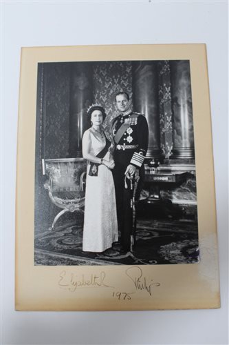 Lot 148 - HM Queen Elizabeth II and HRH The Duke of...