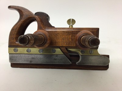 Lot 2484 - Early Sash Fillister Plane with Handle by A Mathieson & Son, Glasgow