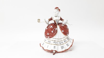 Lot 1194 - Coalport limited edition Millennium Ball figure - Time, no 341 of 2500, boxed with certificate