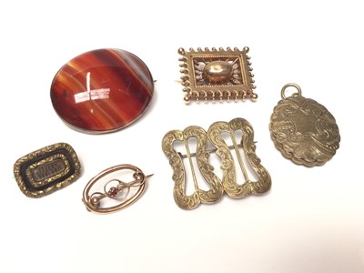 Lot 141 - Group antique and later  jewellery