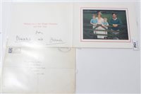 Lot 154 - TRH The Prince and Princess of Wales - signed...