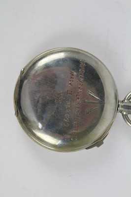 Lot 790 - First World War British Military stop watch by Grimshaw, Baxter & Elliott Ltd. Mark 2, No. 4629, dated 1916 with broad arrow mark G.W.O.