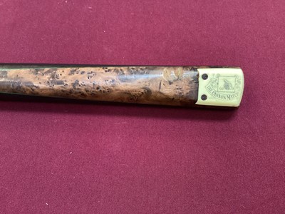 Lot 2569 - 'The Cannon Match' snooker cue in case