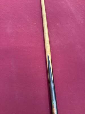 Lot 2569 - 'The Cannon Match' snooker cue in case