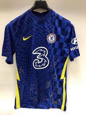 Lot 2668 - Signed Chelsea FC shirt