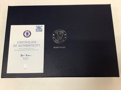 Lot 2668 - Signed Chelsea FC shirt