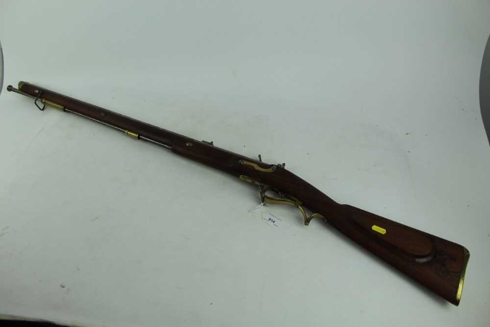 Lot 914 - Replica Flintlock Baker rifle