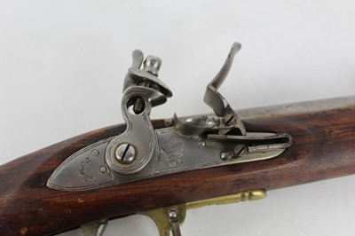 Lot 914 - Replica Flintlock Baker rifle