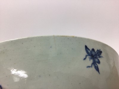 Lot 229 - Rare 18th century Pennington Liverpool shipping bowl, circa 1780-85