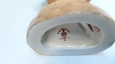 Lot 1225 - Rare Royal Crown Derby figure - The Fishwife