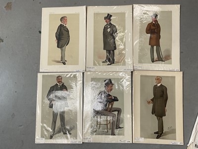 Lot 254 - Group of period Vanity Fair lithographic prints of Military figures (20)