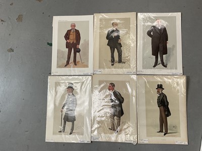 Lot 254 - Group of period Vanity Fair lithographic prints of Military figures (20)