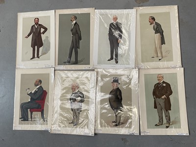 Lot 250 - Group of period Vanity Fair lithographic prints of Bankers (17)