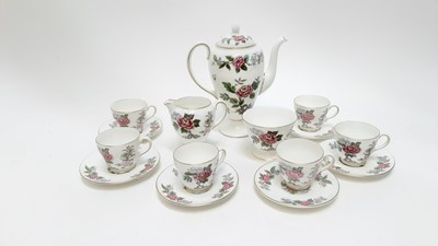 Lot 1229 - Wedgwood Cathay pattern coffee set - 15 pieces