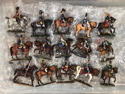 Lot 1976 - Del Prado Cavalry of The Napoleonic Wars figures and magazines (1-120) complete