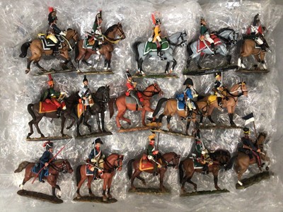 Lot 1976 - Del Prado Cavalry of The Napoleonic Wars figures and magazines (1-120) complete