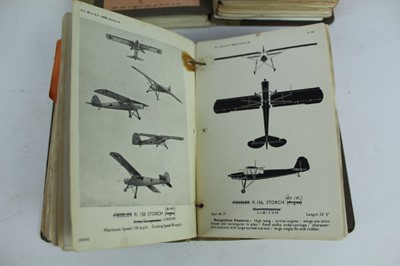 Lot 808 - Collection of Second World War Air Ministry Aircraft recognition books, together with recognition cards and related books (1 box)