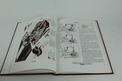 Lot 811 - Interesting group of reproduced and bound Second World War parts catalogues and manuals and operational flight instructions for P-38H, P-38J, P-38L and F-5B, (5 items)
