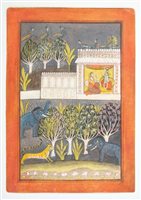 Lot 906 - Indian School (18th / 19th century), gouache...