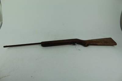 Lot 925 - An old break action air rifle, numbered 41385