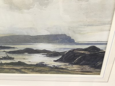 Lot 240 - Theodore John Gracey (1895-1959) watercolour, Irish crofters scene