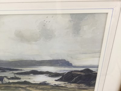 Lot 240 - Theodore John Gracey (1895-1959) watercolour, Irish crofters scene