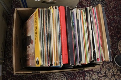 Lot 2227 - Three boxes of mainly Jazz LP records, including Gene Krupa and Artie Shaw