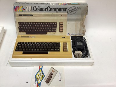 Lot 2671 - Commodore Vic 20 Colour computer in original box.