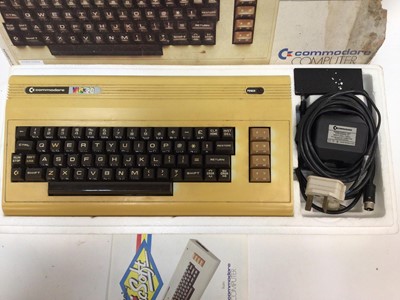 Lot 2671 - Commodore Vic 20 Colour computer in original box.