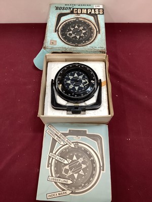 Lot 2698 - Collection of vintage CB and HAM radio equipment and a compass