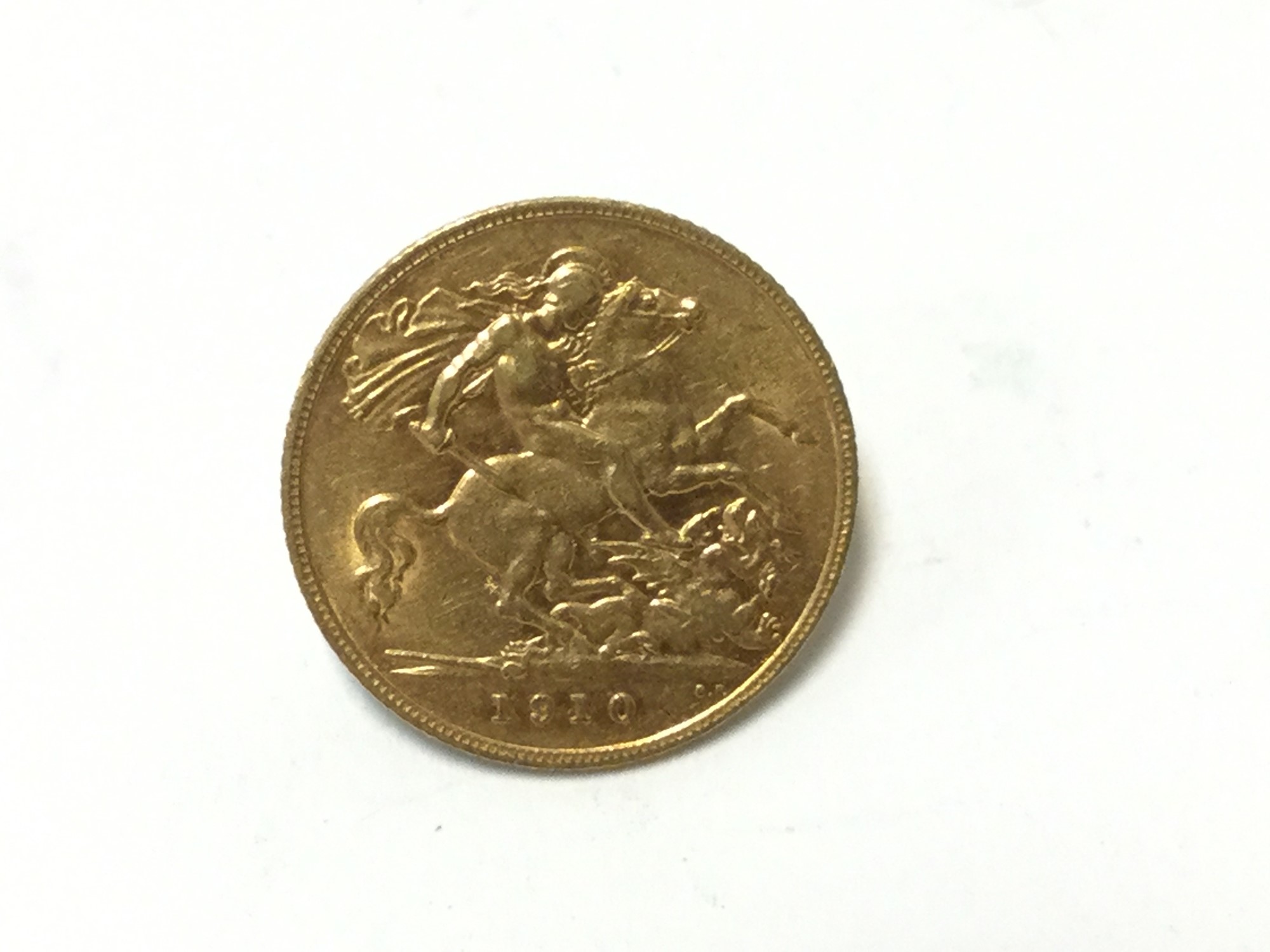 Lot 518 G.B. Gold Half Sovereign Edward VIII 1910