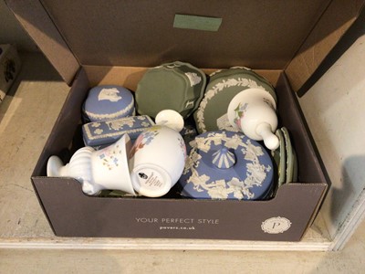Lot 240 - Collection of Wedgwood Jasper Ware and decorative china