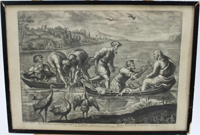 Lot 151 - After Raphael, 18th century mezzotint etching published by Carrington Bowles