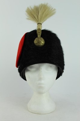 Lot 854 - Royal Artillery Other Ranks Busby together with three other theatrical / prop busby's (4)