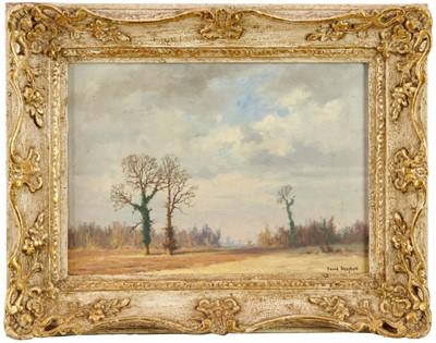 Lot 1103 - *David Shepherd 1931-2017 oil on canvas autumn trees