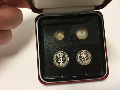 Lot 526 - G.B. - Royal Mint cased four coin maundy set Elizabeth II 2007 toned BU (1 coin set)
