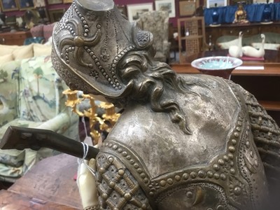 Lot 712 - Louis Robert Carrier-Belleuse (1848-1914) bronze and ivory figure titled ‘Melodie’, signed