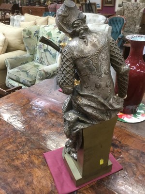 Lot 712 - Louis Robert Carrier-Belleuse (1848-1914) bronze and ivory figure titled ‘Melodie’, signed