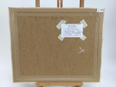 Lot 133 - Annelise Firth (b.1961) on canvas - 'Tilly painting', signed and dated 2022 with Mall Galleries New English Art club exhibition label verso