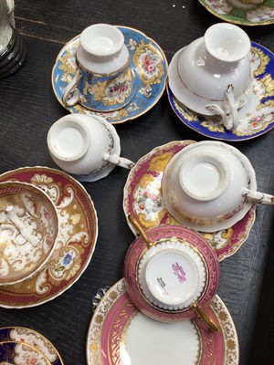 Lot 132 - Collection of Regency tea wares