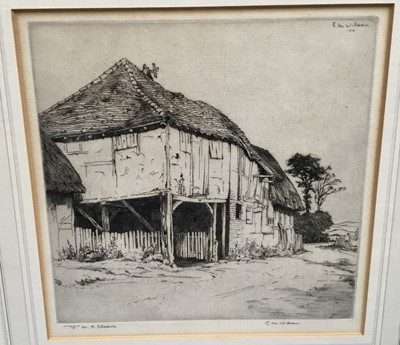 Lot 154 - Eli Marsden Wilson (1877-1965) etching - signed